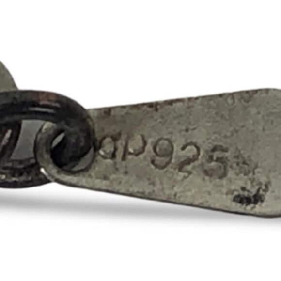 Doug Paulus Sterling Tanzanite Double Strand Necklace | Adjustable Up to 20" | V - Picture 8 of 8